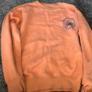 Southern Charm Orange Sweatshirt